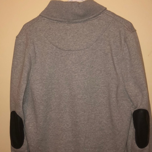 Gray button down sweater with pockets - Picture 2 of 4